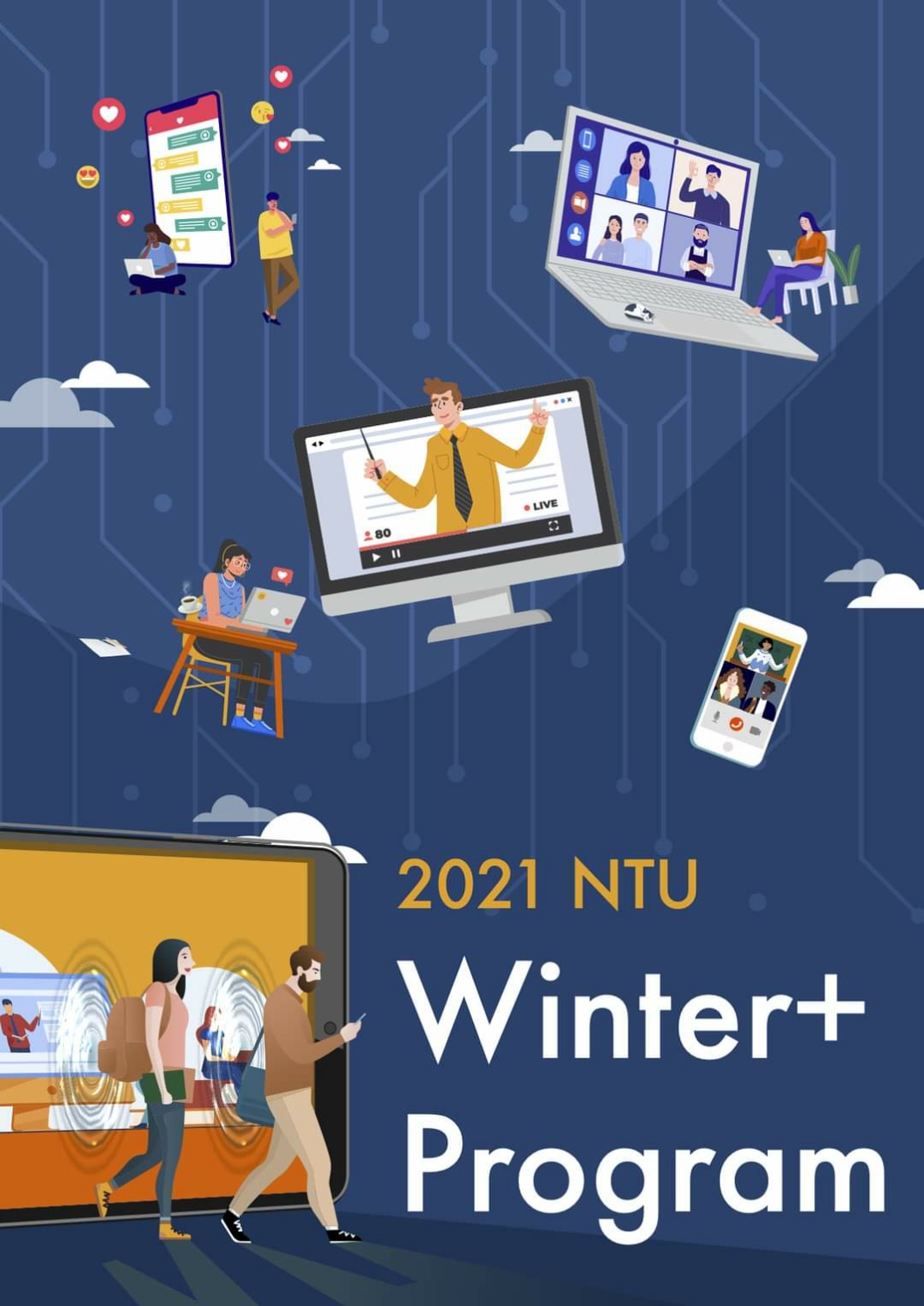 【10.11.2563】มหาวิทยาลัย National Taiwan University เปิดหลักสูตร 2021 NTU Winter +Programs หลักสูตรภาษาและวัฒนธรรมจีนออนไลน์และหลักสูตรการวิจัยและวัฒนธรรมออนไลน์