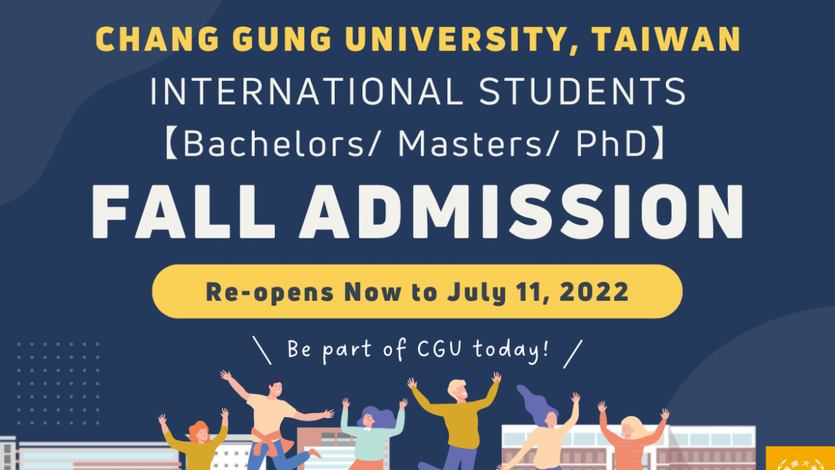 【2022.6.14】CGU Admission for International Students AY 2022-23 Re-opens!