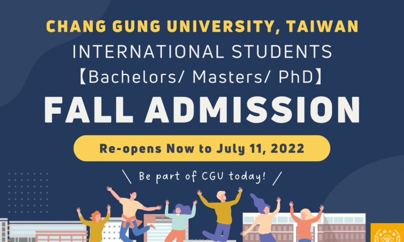 【2022.6.14】CGU Admission for International Students AY 2022-23 Re-opens!