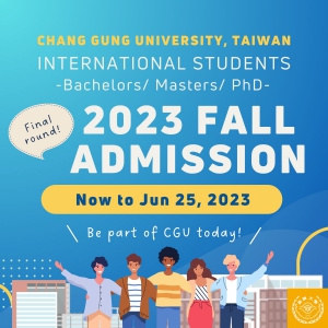 【2023.5.19】CGU Fall Admission for International Students AY 2023-24 opens! Application Date: Now to June 25, 2023 【Final round!】