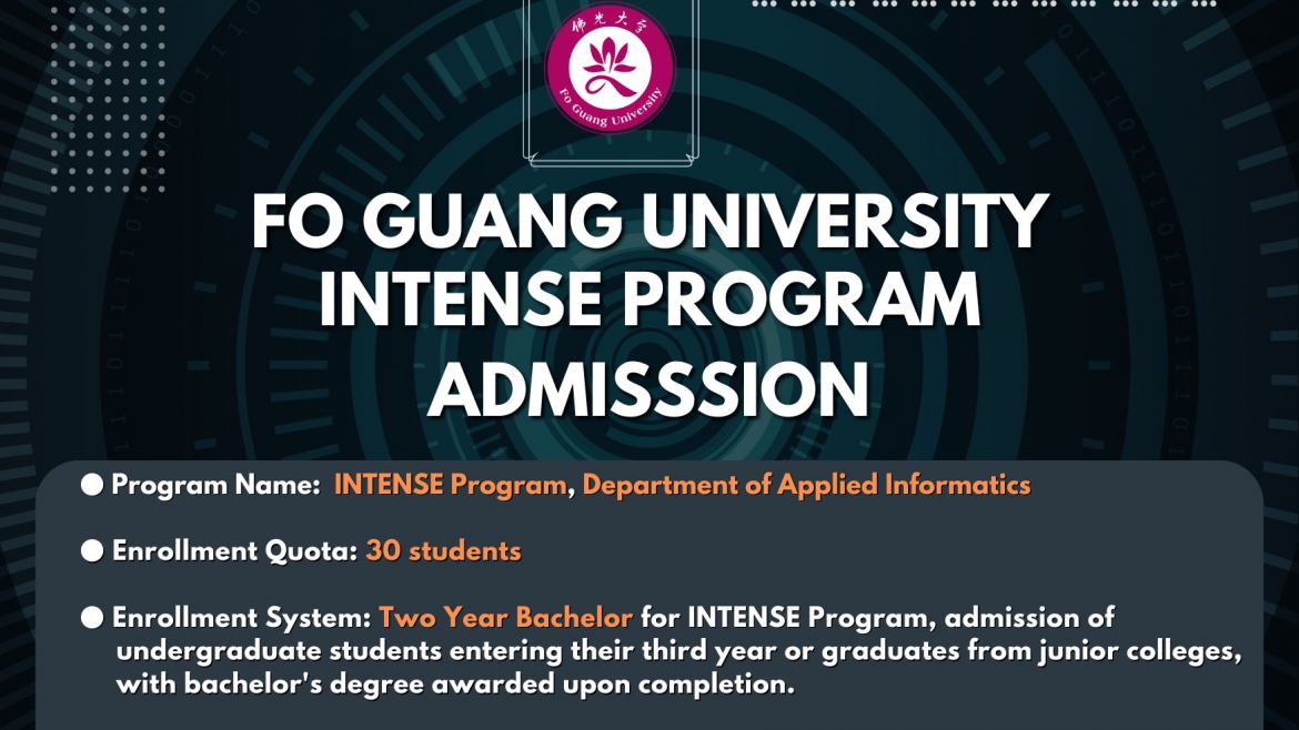 【2024.4.10】2024 International Industrial Talents Education Special Program: Fo Guang University